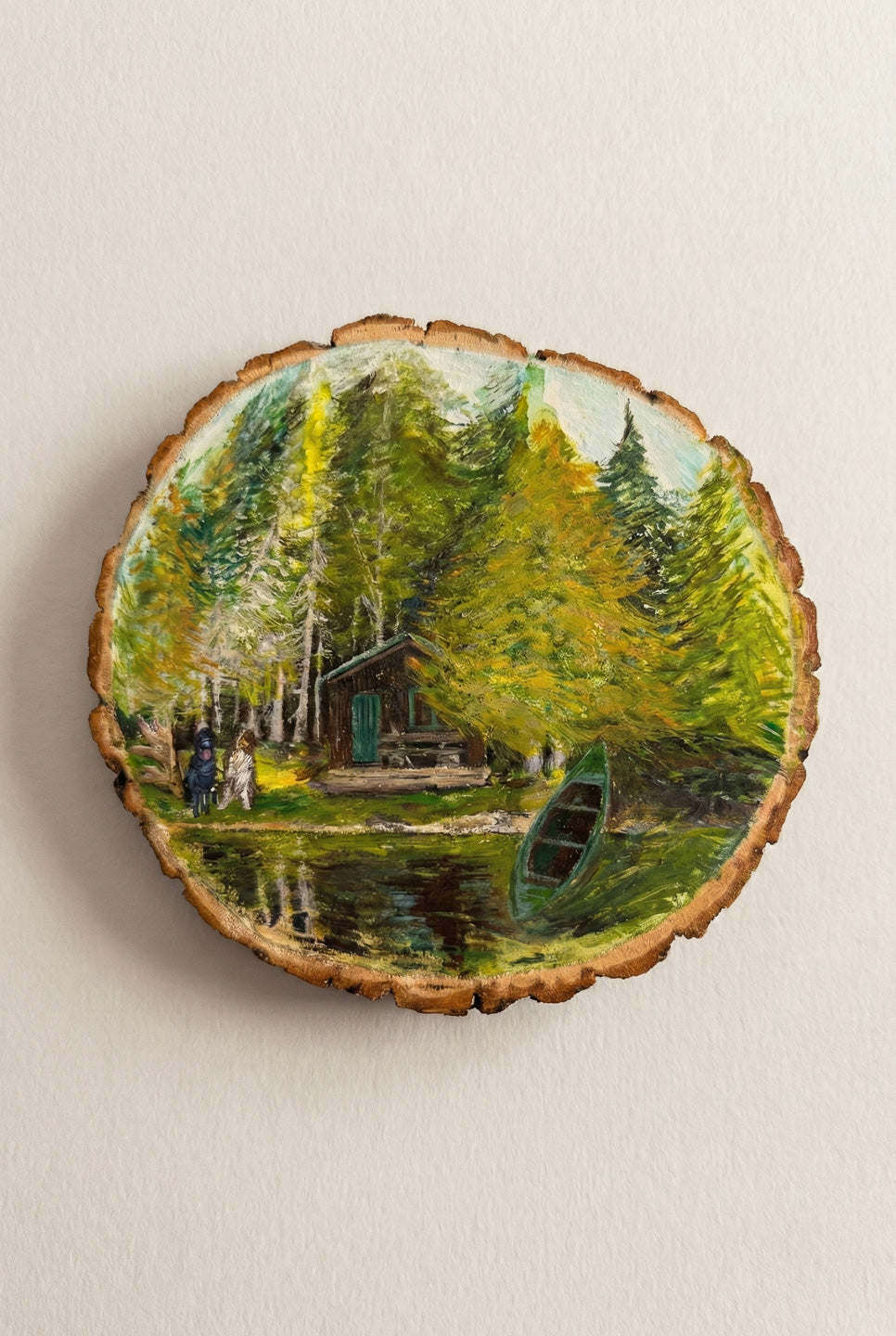 wooden paintings