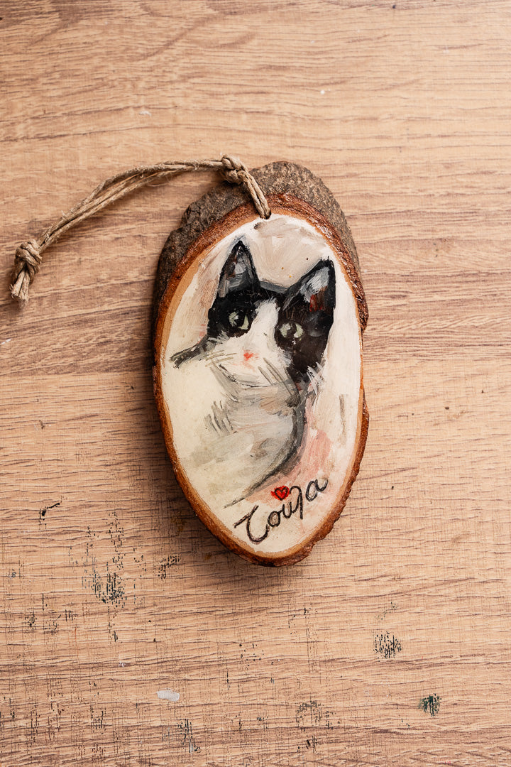 wooden ornaments