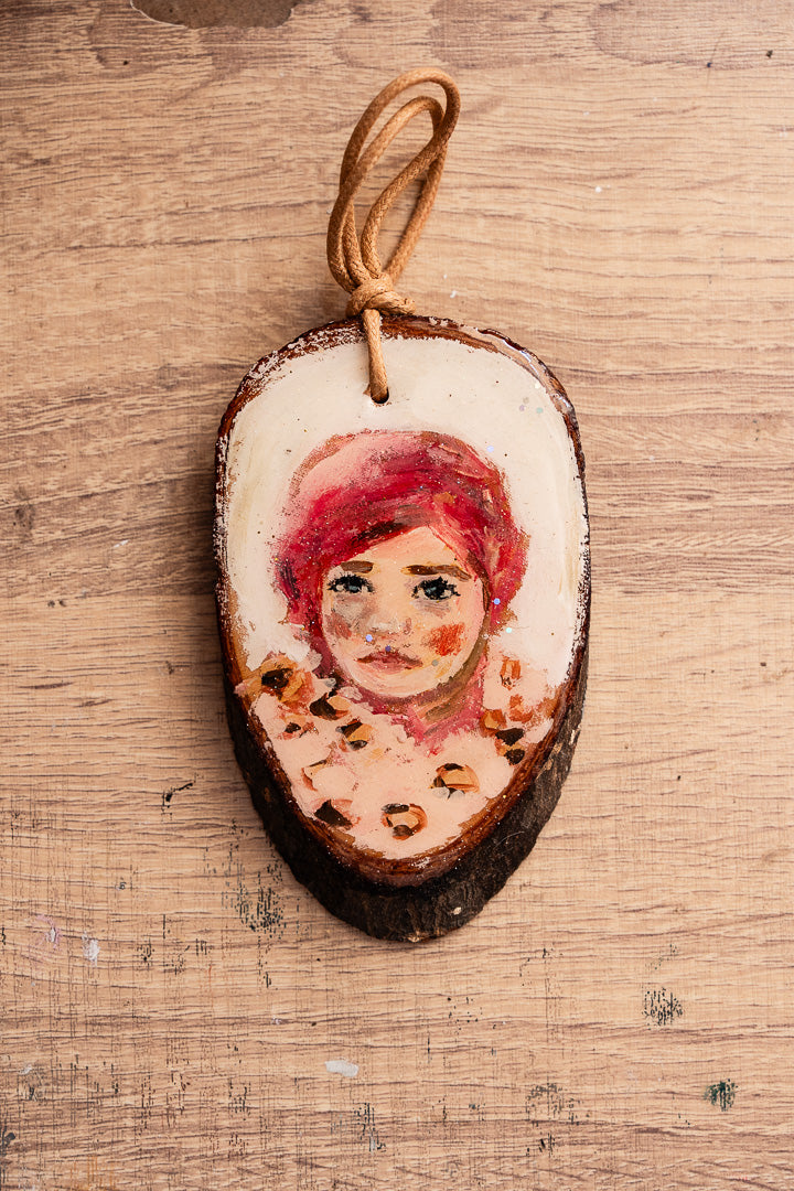 wooden ornaments