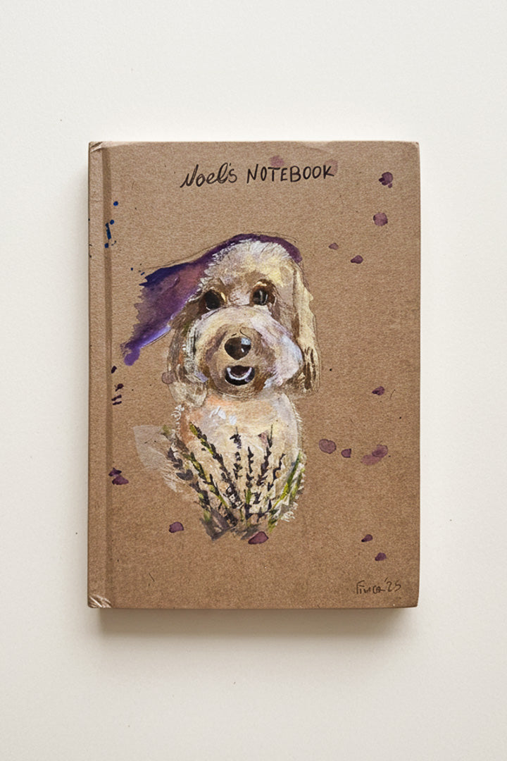 painted notebooks